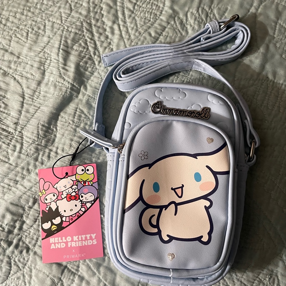 NWT Cinna Crossbody Bag - Light Blue